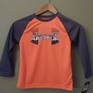 Sale! NWT UA boys long sleeve performance tee